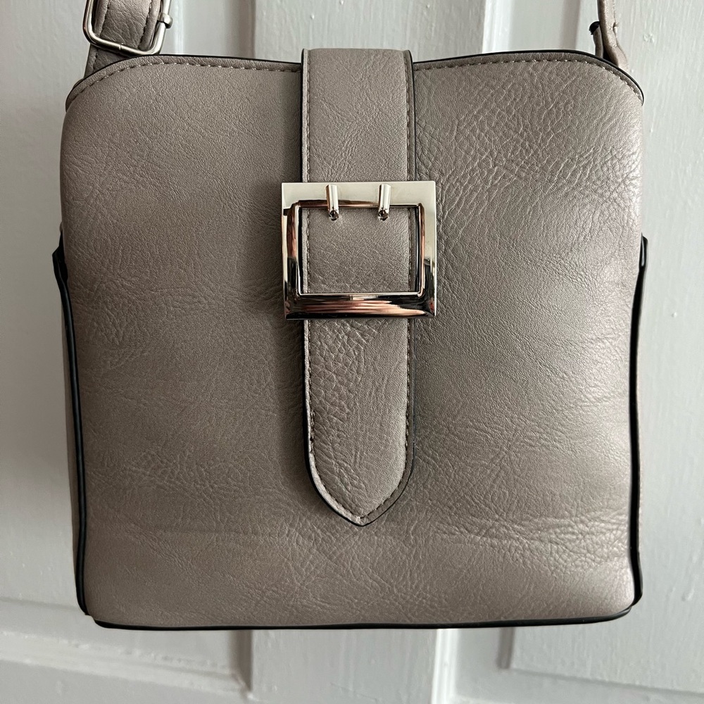 K. Carroll Secure Style Crossbody Gray